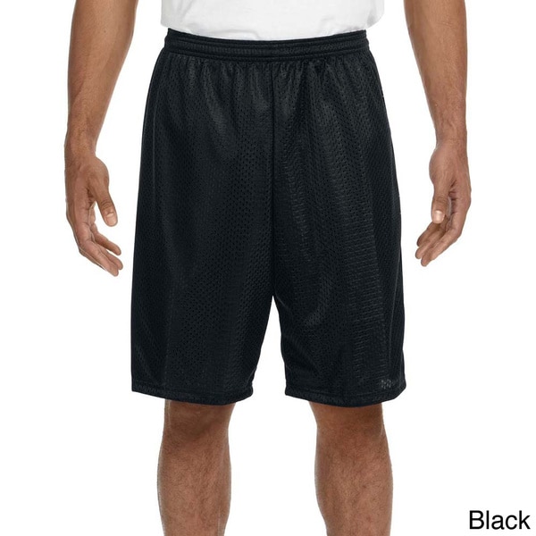 Shop A4 Men's 9-inch Inseam Mesh Shorts - On Sale - Free Shipping On ...