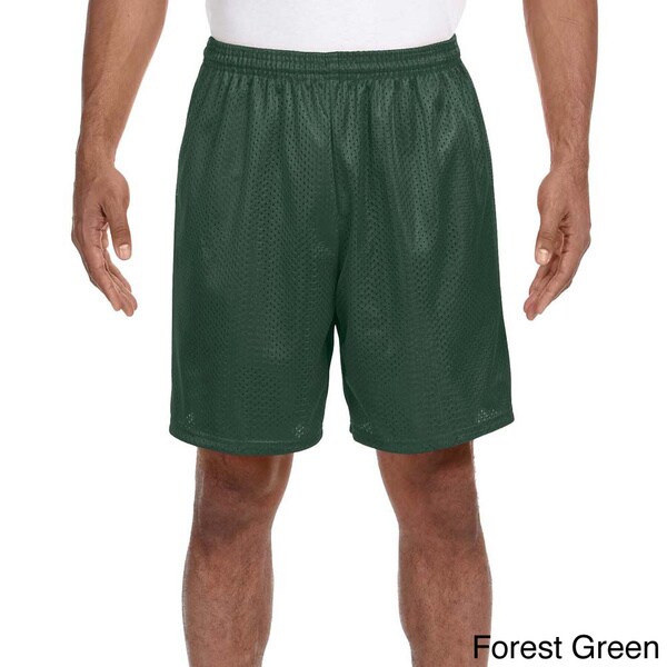 Shop A4 Men's 7-inch Inseam Mesh Shorts 