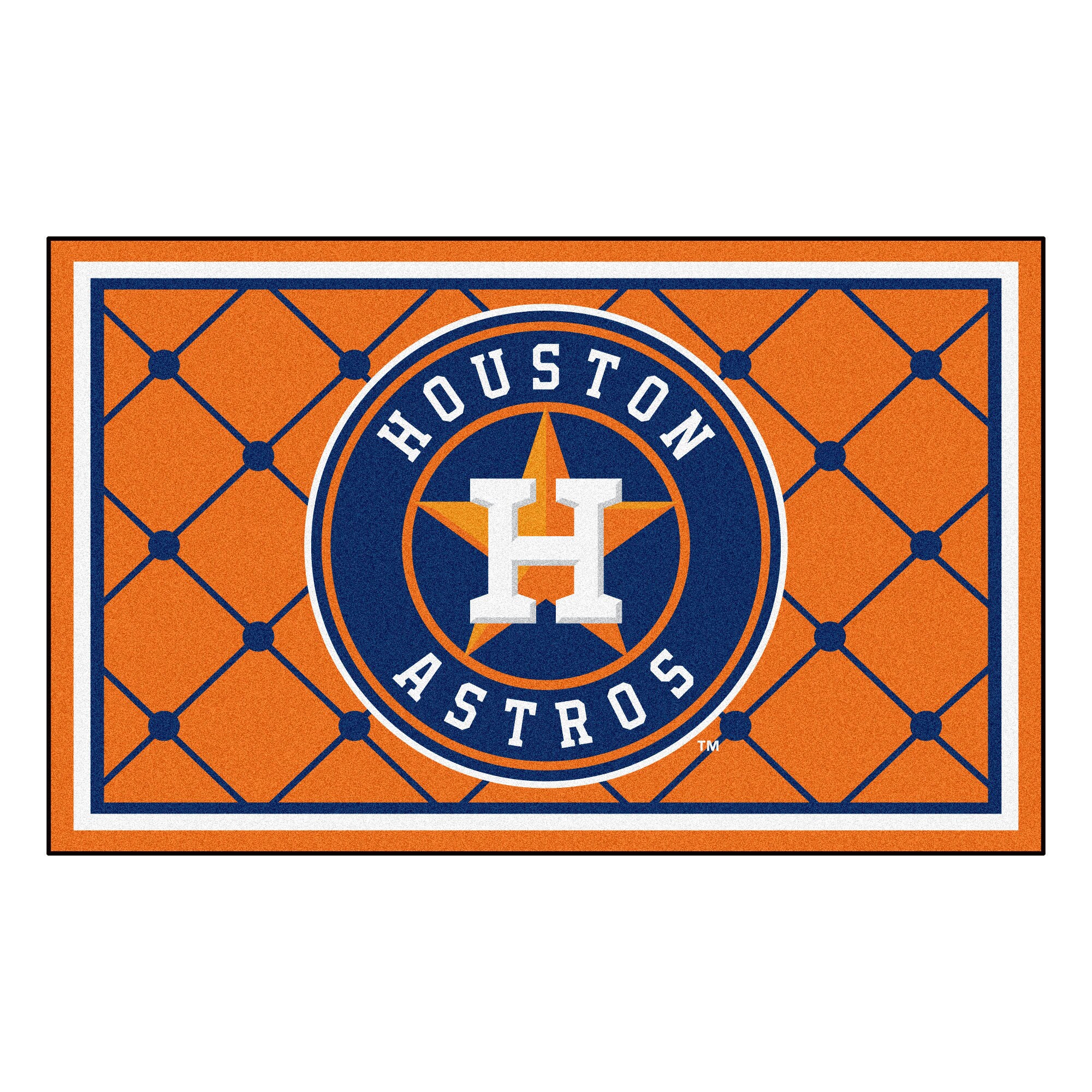 Shop Fanmats MLB Houston Astros Area Rug (4' x 6') Free Shipping Today 9268989
