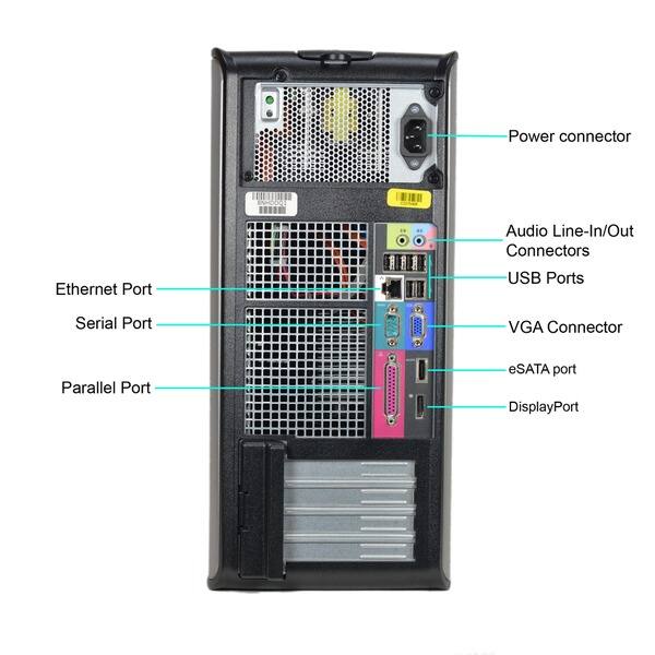 Dell Optiplex 780 Intel Core 2 Quad 2 66ghz Cpu 4gb Ram 2tb Hdd Windows 10 Pro Minitower Computer R Overstock