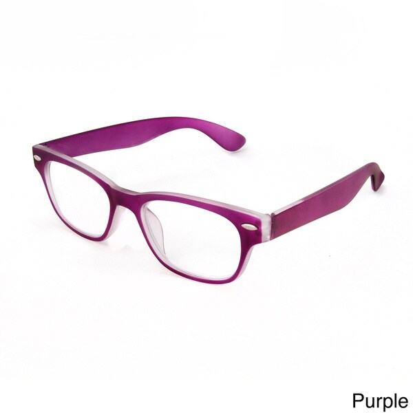 Hot Optix Unisex Matte Finish Retro Readers