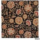 preview thumbnail 61 of 75, Lily Hand-tufted Transitional Floral Pattern Wool Area Rug 9'9" Square - Black/Red - Square/Runner