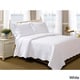 preview thumbnail 2 of 5, Greenland Home Fashions La Jolla Seashell Pure Cotton 3-piece Quilt Set