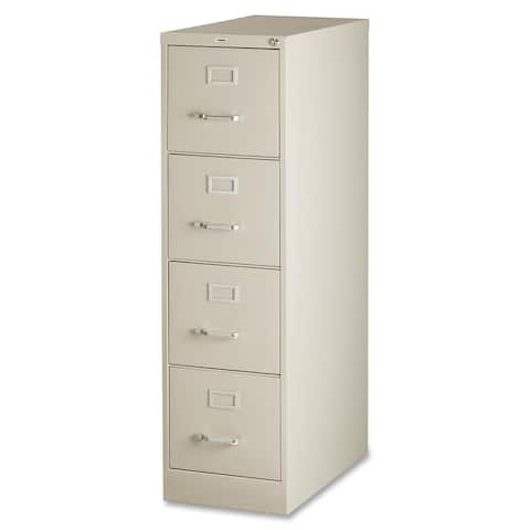 Lorell Putty 4-drawer 52-inch Vertical File