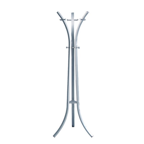 Shop Metal Silver Coat Rack - Overstock - 9269737