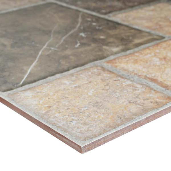 Somertile 17 75x17 75 Inch Salvador Magma Ceramic Floor And Salvador Magma Ceramic Floor