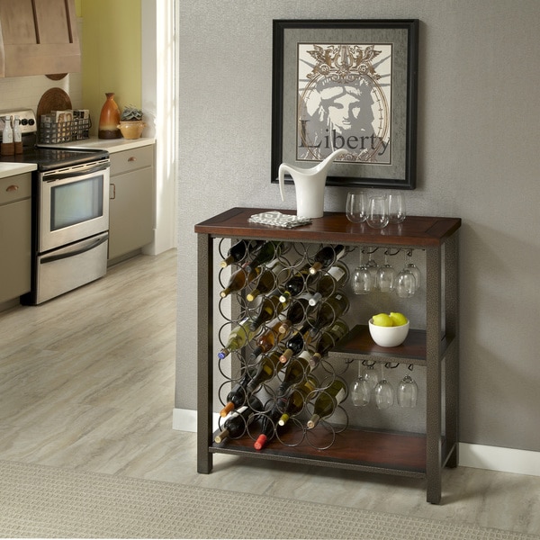 Shop Cabin Creek Wine Storage Rack by Home Styles - Free Shipping Today ...