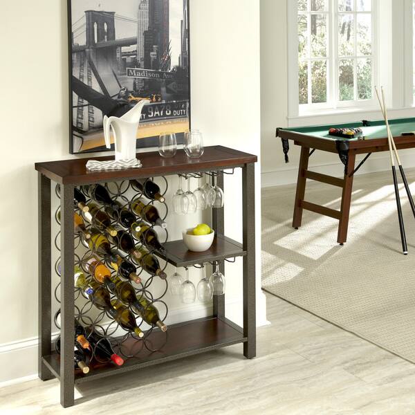 Shop Cabin Creek Wine Storage Rack By Home Styles Free Shipping