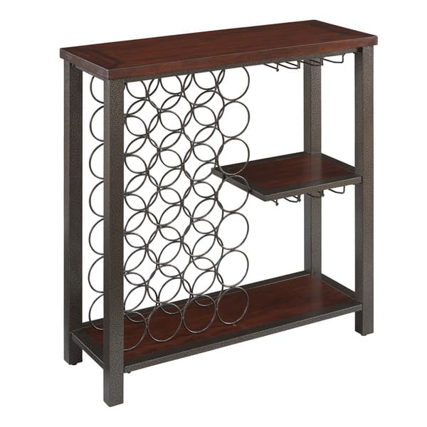 Shop Cabin Creek Wine Storage Rack By Home Styles Free Shipping