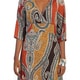 Shop Hadari Women's Paisley Print V-neck Maxi Dress - Free Shipping ...