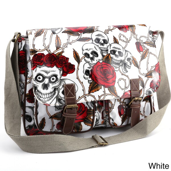 oilcloth messenger bag