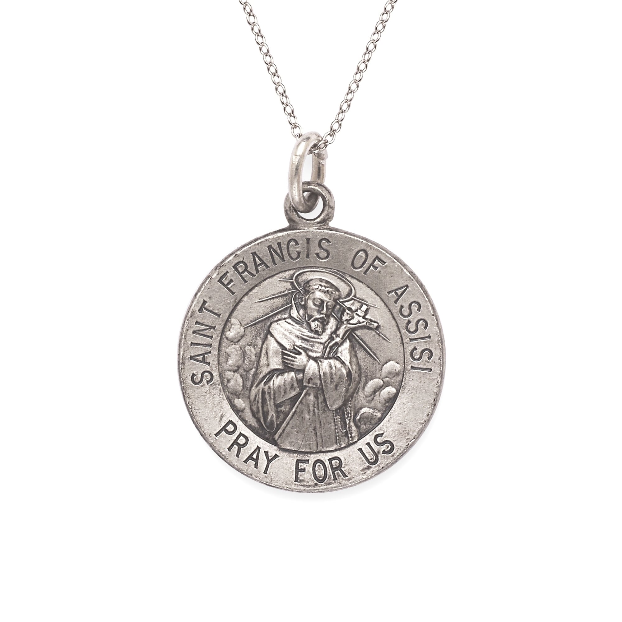 Sterling Silver Antiqued Pendant