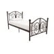 preview thumbnail 6 of 14, Copper Grove Norbert Metal Finial Detailing Twin Bed