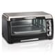 preview thumbnail 4 of 3, Hamilton Beach Black 6-slice Toaster Oven w/ Broiler