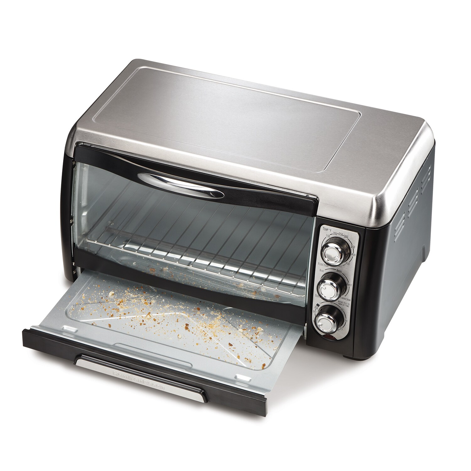 Hamilton Beach Black Convection 6-slice Toaster Oven w/ Broiler - Bed Bath  & Beyond - 6473817