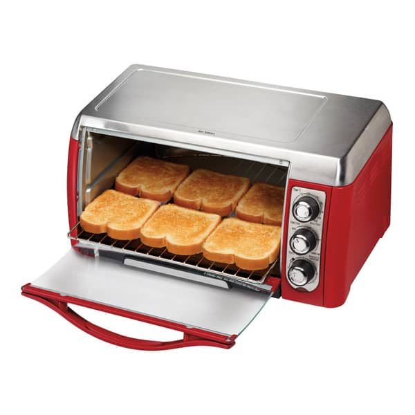 Hamilton Beach Black Convection 6-slice Toaster Oven w/ Broiler - Bed Bath  & Beyond - 6473817