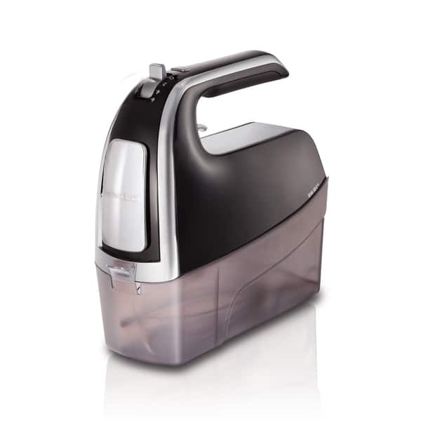 Hamilton Beach Hand Mixer with Snap-On Case Black