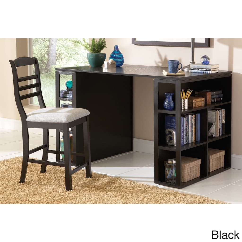 Barclay Black Counter Height Desk by Greyson Living