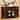 Furniture of America Kova Traditional Cherry Solid Wood 6-shelf Server
