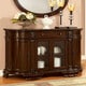 preview thumbnail 2 of 5, Furniture of America Kova Traditional Cherry Solid Wood 6-shelf Server
