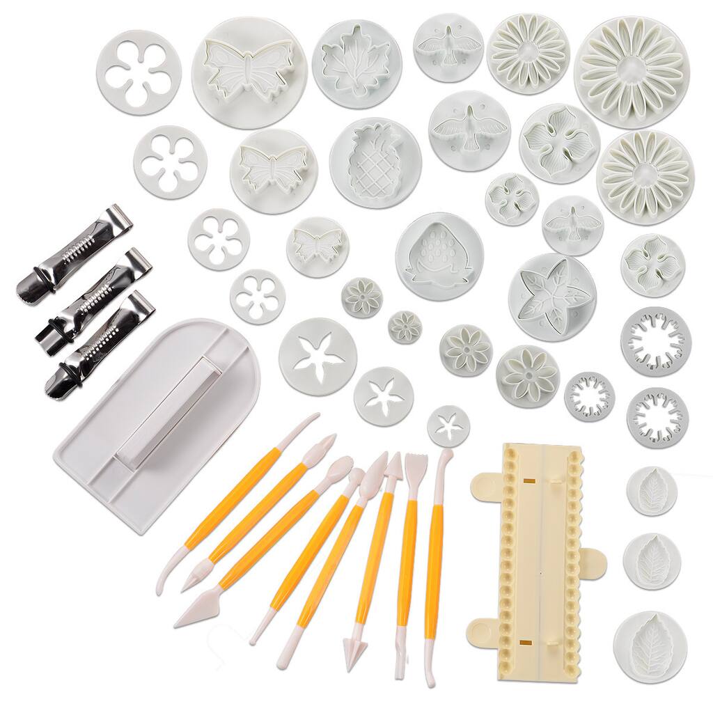 Summer Set Sugarcraft Plunger Cutters (Set of 14)