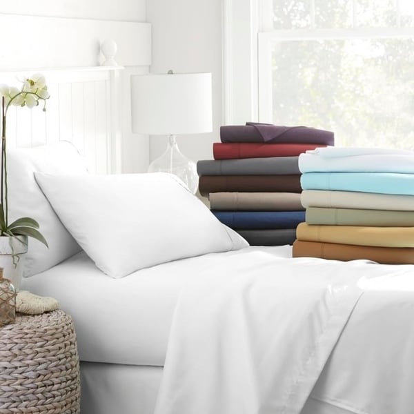 Becky Cameron Luxury Ultra Soft 4-piece Bed Sheet Set