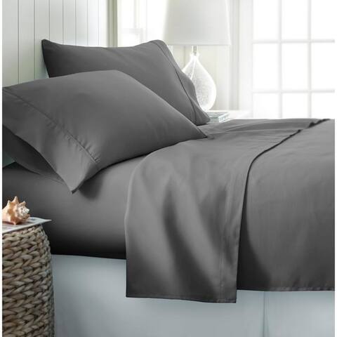 Becky Cameron Ultra-soft Deep Pocket Microfiber 4-piece Bed Sheet Set