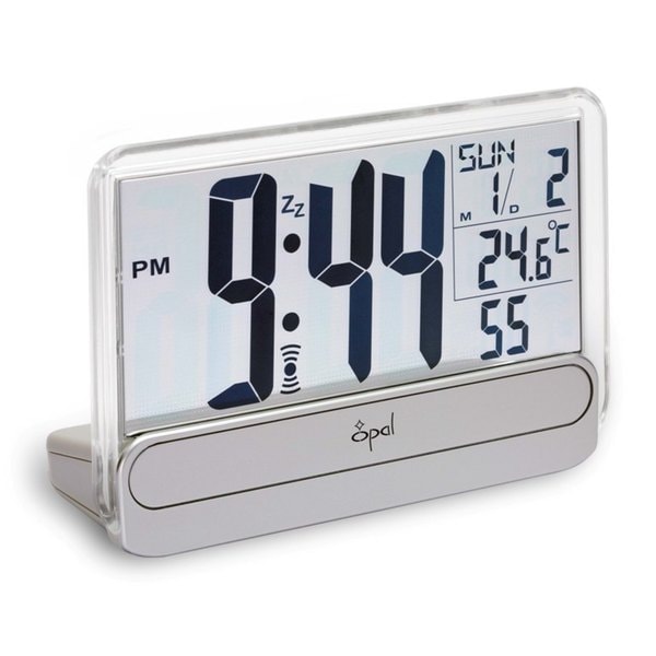 Opal Big Digit Alarm Clock with See Through Display Free Shipping