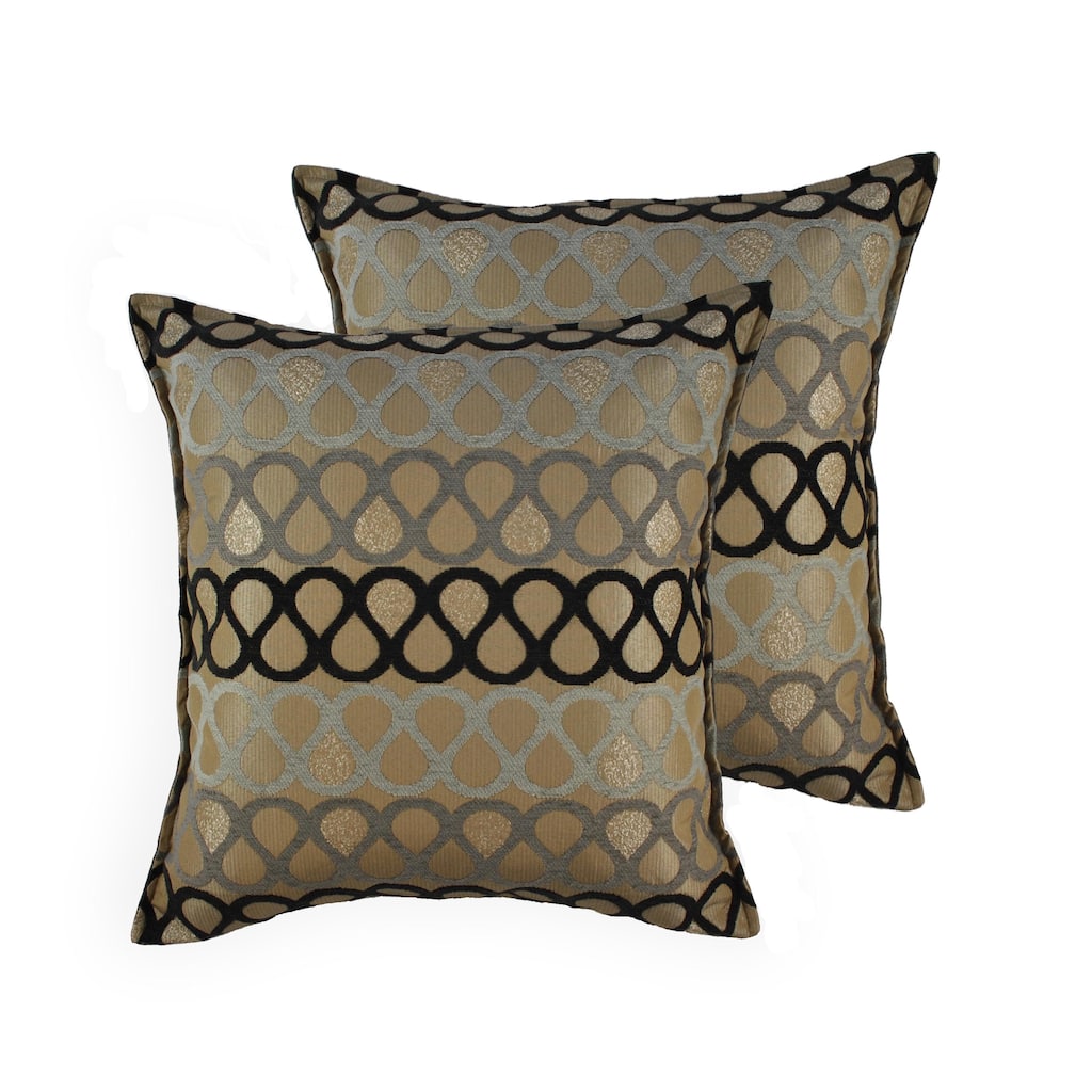 Sherry Kline Knots 20-inch Throw Pillows (Set of 2)