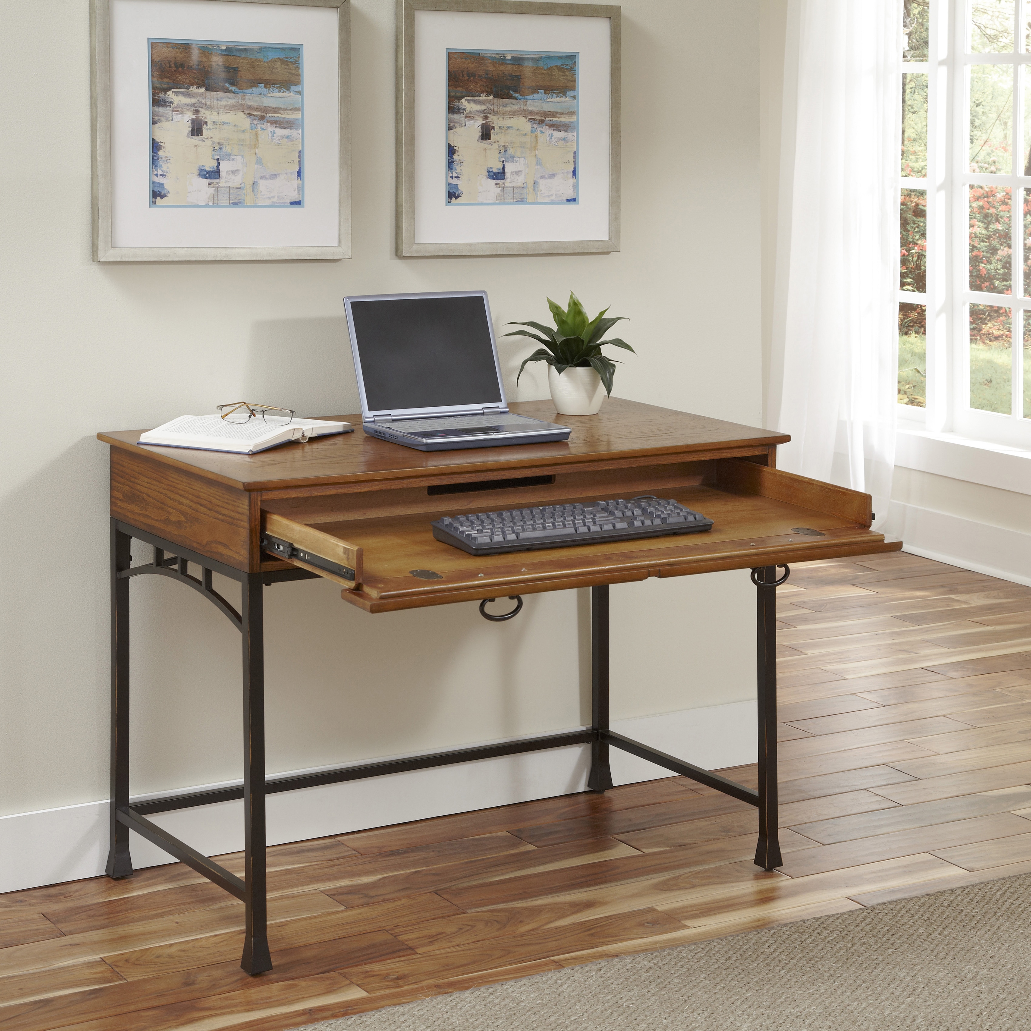 Shop Modern Craftsman Student Desk By Home Styles Free Shipping