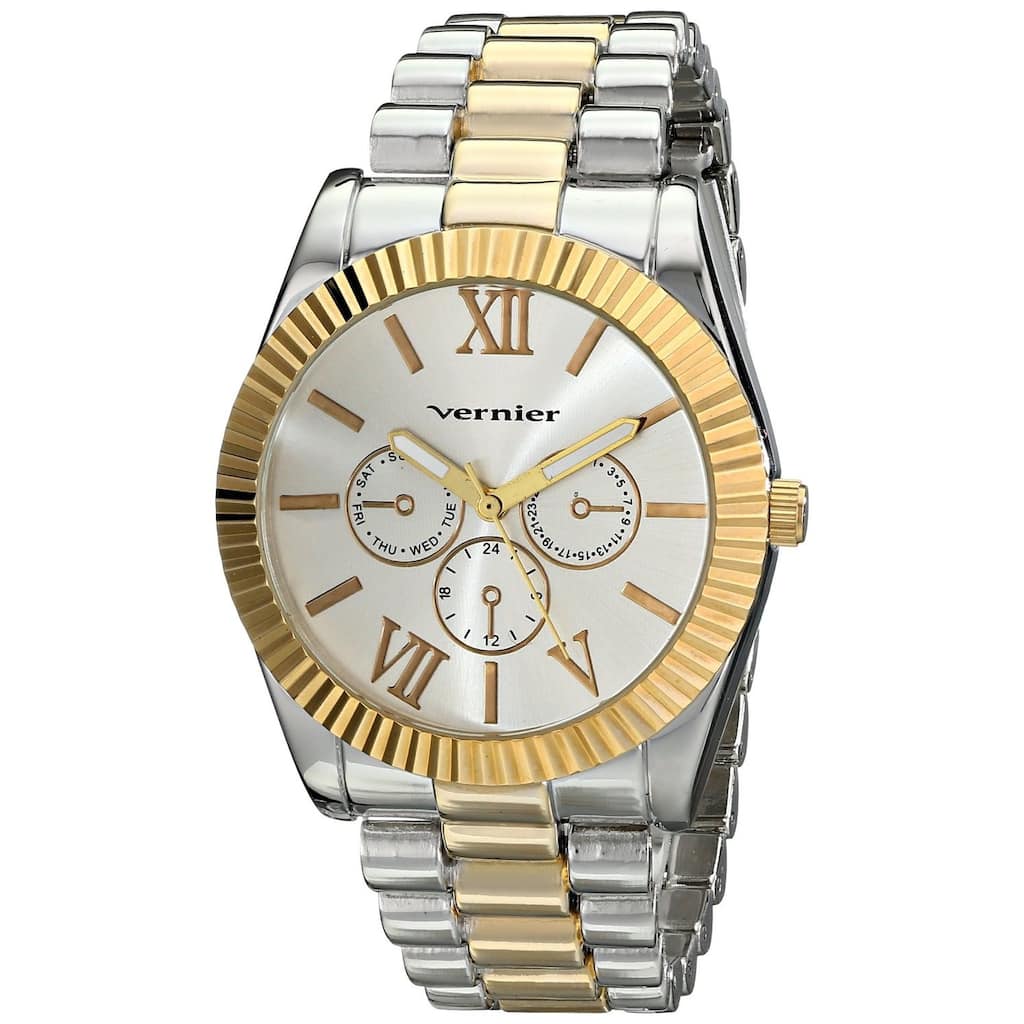 Vernier Women's Two-tone Mid-size Status Watch