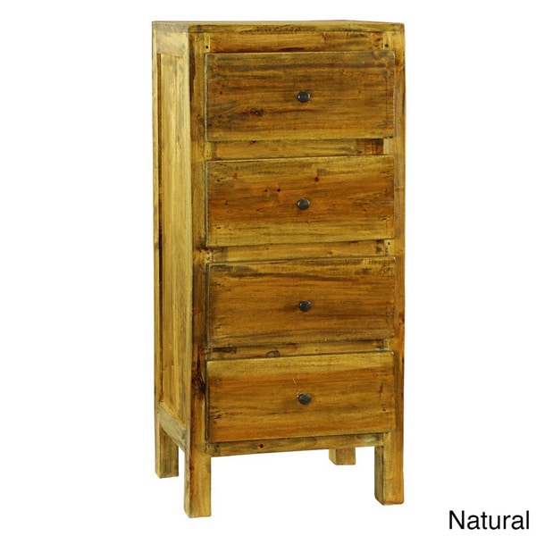 Lucia Rustic 4-drawer Dresser