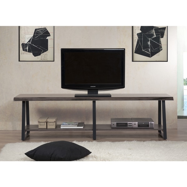 Shop 74inch Live Edge Entertainment Center Free Shipping Today