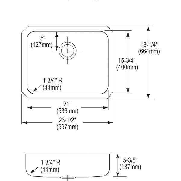 Elkay Ada Undermount Sink - Bed Bath & Beyond - 9276024