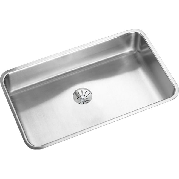 Elkay Gourmet (Lustertone) Stainless Steel Single Bowl Undermount Sink