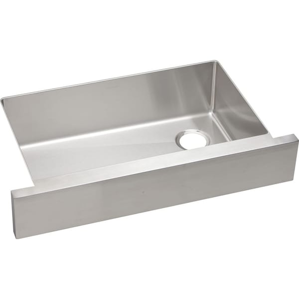 KRAUS 36 Inch Farmhouse Single Bowl Stainless Steel Kitchen Sink with ...