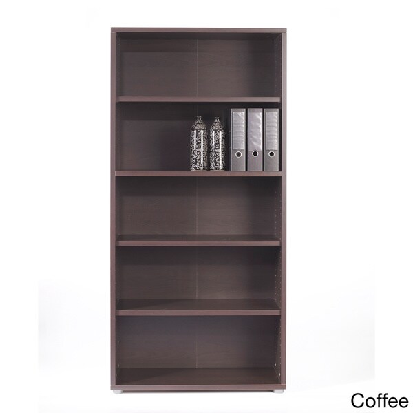 Shop Pierce 4shelf Sustainable Wood Bookcase Free Shipping Today