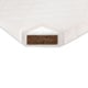 preview thumbnail 3 of 6, Babyletto Coco Core Non-toxic Crib Mattress with Dry Cotton Covers - White