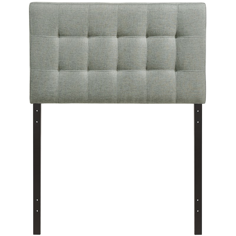 Ivory Lily Twin Fabric Headboard