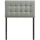preview thumbnail 6 of 10, Countess Twin Tufted Fabric Headboard