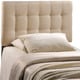 preview thumbnail 5 of 10, Countess Twin Tufted Fabric Headboard