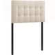 preview thumbnail 11 of 10, Countess Twin Tufted Fabric Headboard
