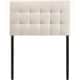 preview thumbnail 8 of 10, Countess Twin Tufted Fabric Headboard