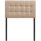 preview thumbnail 7 of 10, Countess Twin Tufted Fabric Headboard