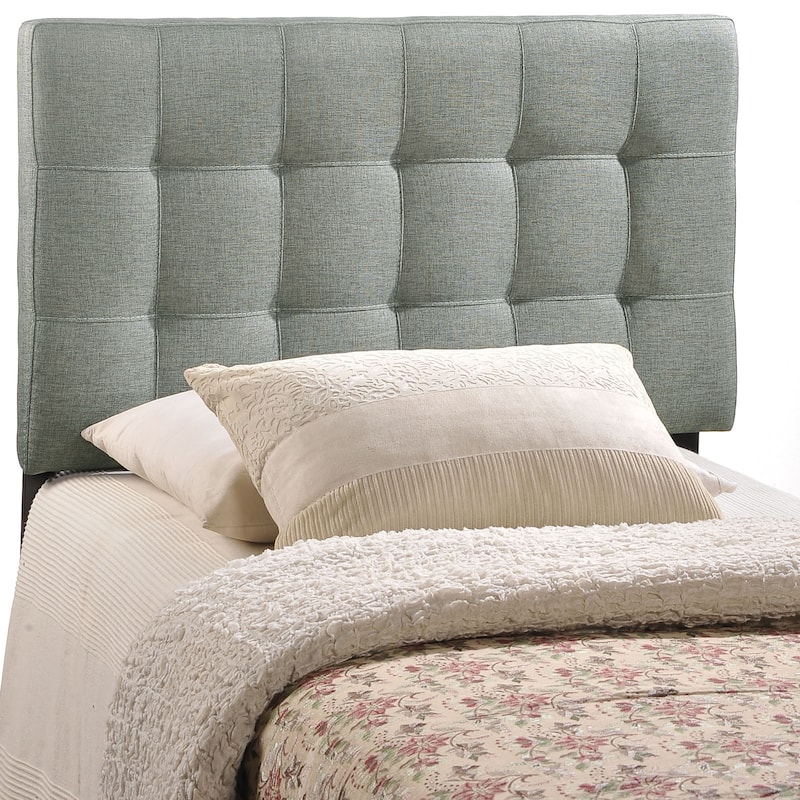 Ivory Lily Twin Fabric Headboard