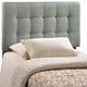 preview thumbnail 4 of 10, Countess Twin Tufted Fabric Headboard