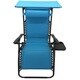 Styled Shopping Deluxe Padded Zero Gravity Chair with Canopy and Tray - Thumbnail 7