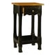 Amelia Distressed Rustic Nightstand - Free Shipping Today ...