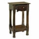 Amelia Distressed Rustic Nightstand - Free Shipping Today ...