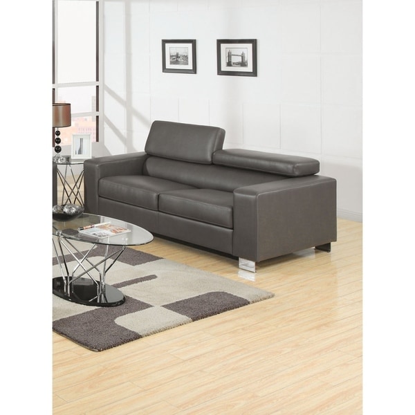 Mazri Contemporary Pneumatic Gas Lift Headrest Sofa By